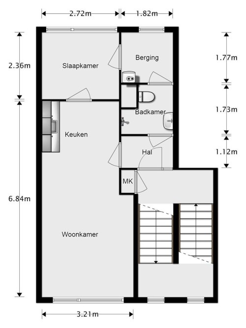 Appartement Walcheren in Utrecht