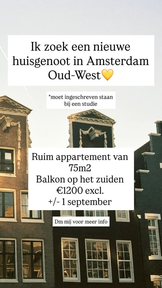 Appartement Onbekend in Amsterdam