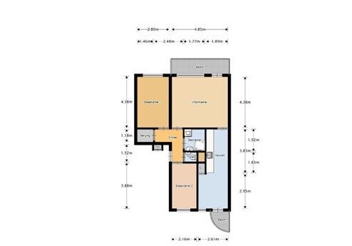 Apartment Smitstraat in Amsterdam