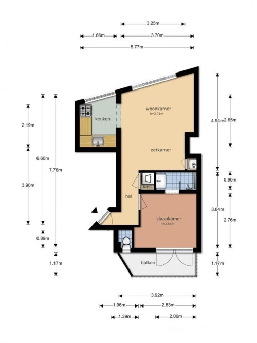 Apartment Albatrosstraat in Utrecht