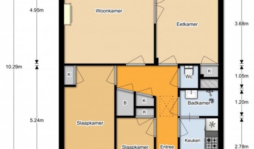 Appartement Haydnstraat in Amersfoort