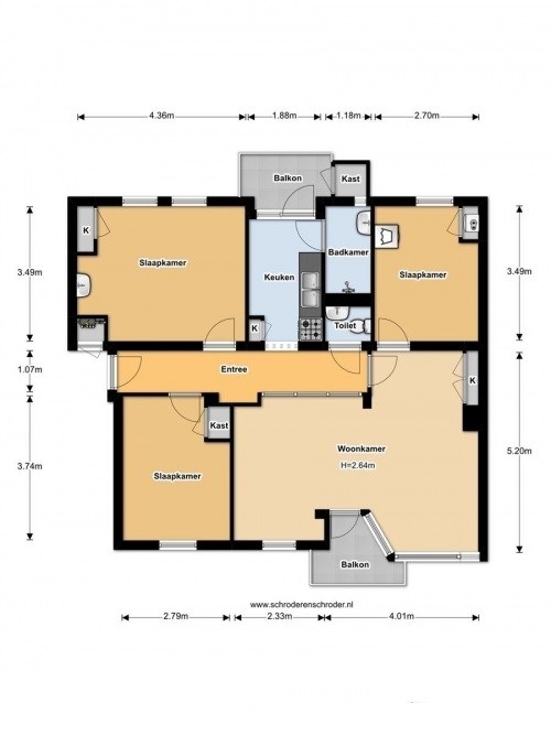 Appartement Oude Loosdrechtseweg in Hilversum