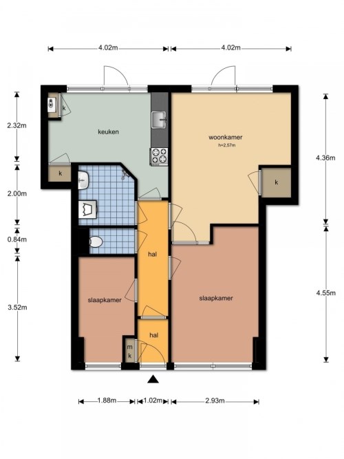Appartement Wingerdweg in Amsterdam