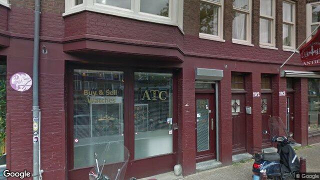 Appartement Lijnbaansgracht in Amsterdam