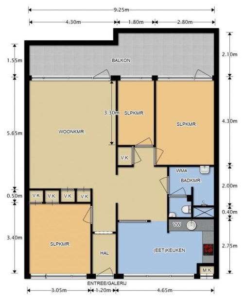 Appartement Arendshorst in Leiden
