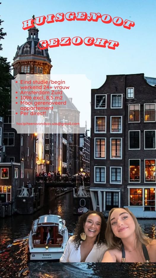 Kamer - Onbekend/Amsterdam (€1096.00/8.50m2)