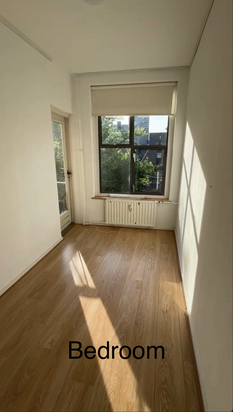 Kamer - Delftsevaart/Rotterdam (€850.00/8.00m2)