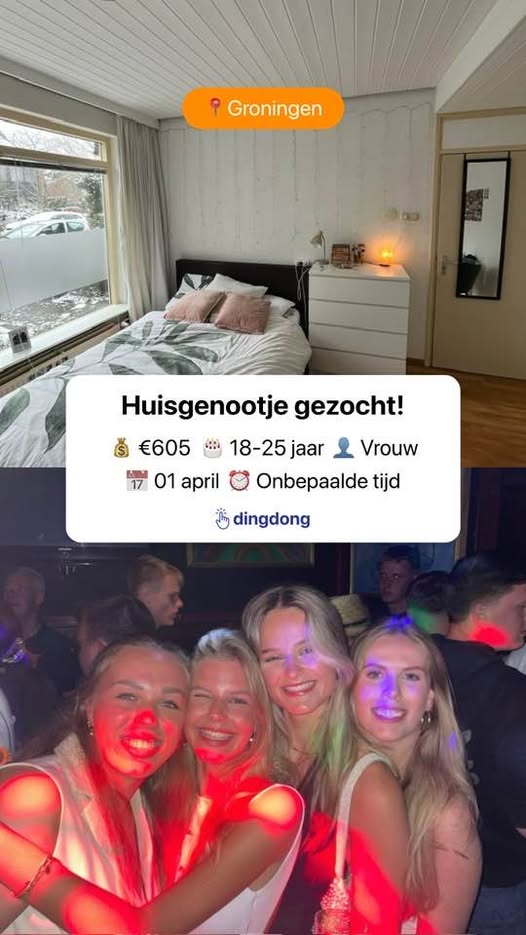 Kamer - Paddepoel/Adorp (€605.00/16.00m2)