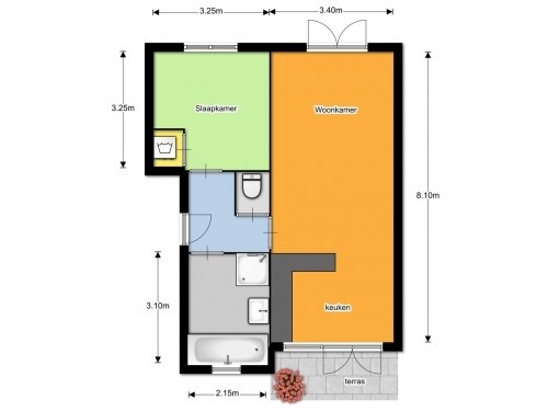 Appartement Morsestraat in Breda